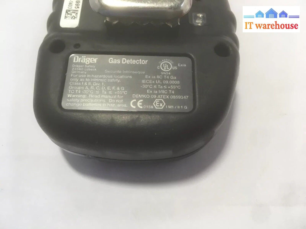 + 4 x DRAGER PAC 3500 CO GAS Detectors / MONITOR 4543995 AS IS 