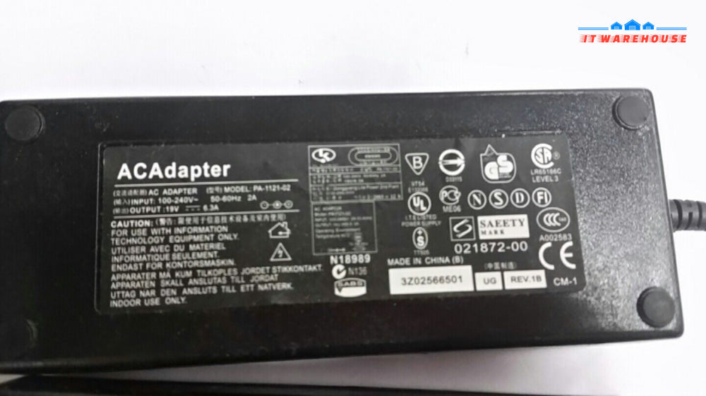4 x  hp laptop PA-1121 19V/18.5 6.3A AC ADAPTER 