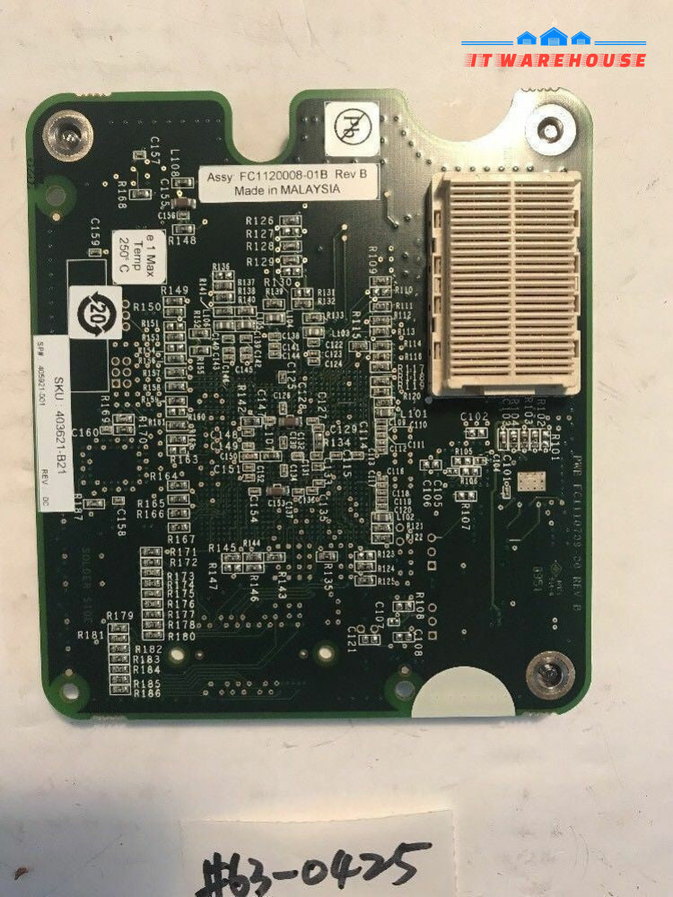 4 x HP ProLiant BL460c LPE1105 4GB Fibre Channel 404987-001 405921-001