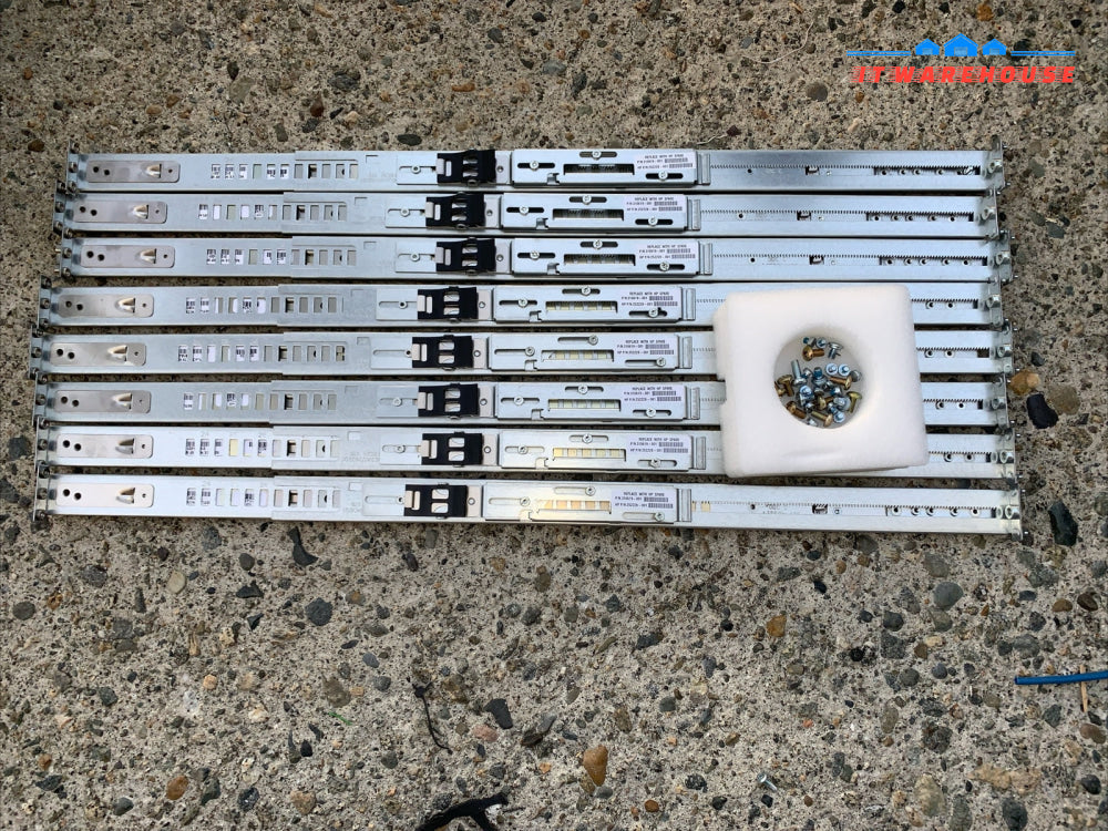 4 x Pair Of HP DL360 G2 G3 ProLiant Server Sliding Rack Mount Rails 310619-001