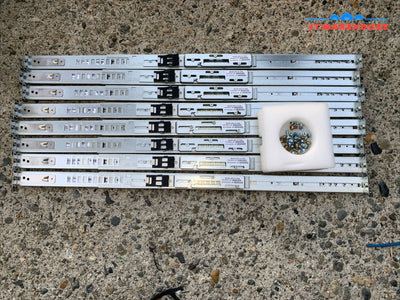 4 x Pair Of HP DL360 G2 G3 ProLiant Server Sliding Rack Mount Rails 310619-001