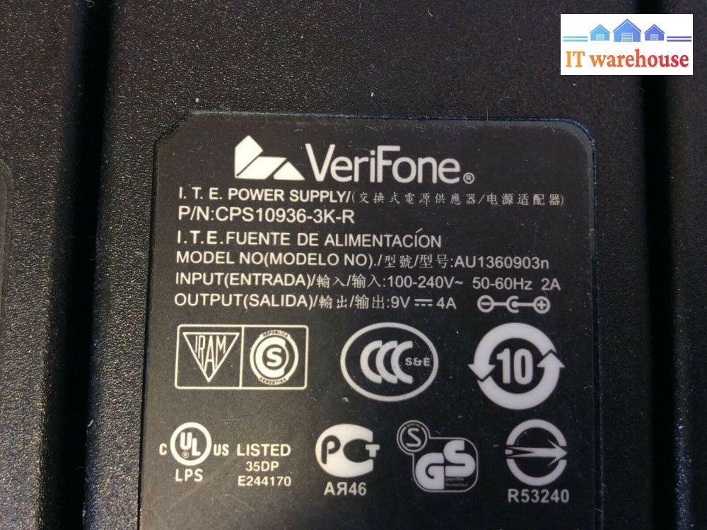 4 X Verfone Power Supple(Charger) Au1360903N