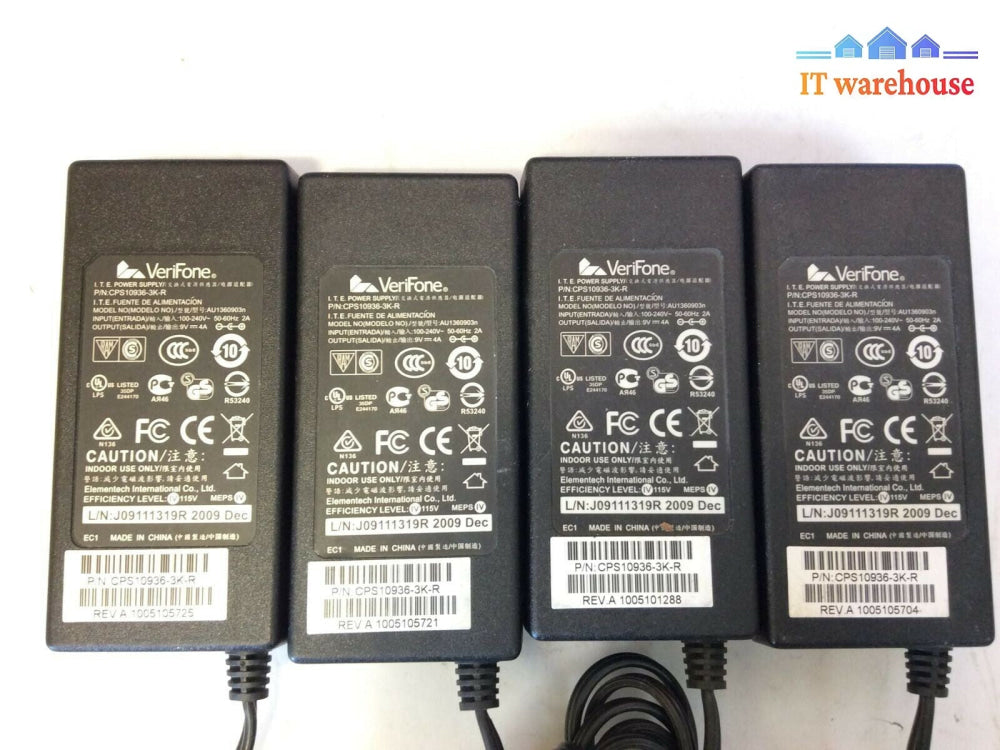 4 x VerFone Power Supple(charger) AU1360903n