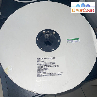 400 Pcs Panasonic 470Uf 50V High Quality Fixed Aluminum Electrolytic Capacitors