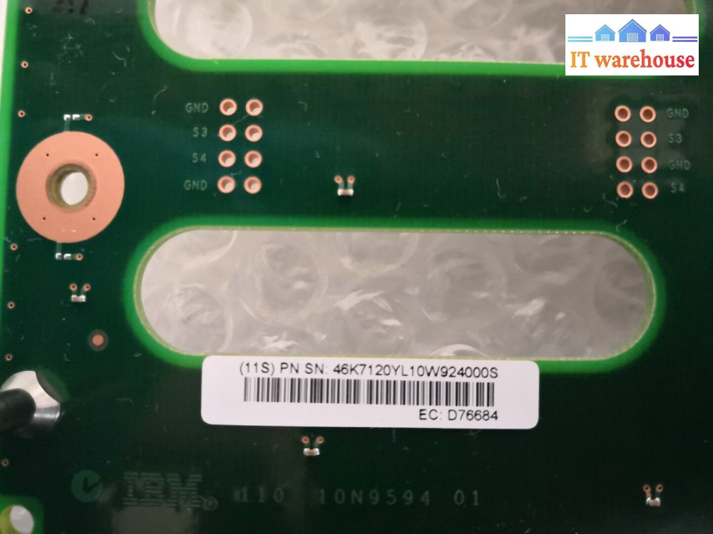 + 46K7120 IBM 6 SLOT SAS DA SD MEDIA BACKPLANE FOR 8204-E8A SERVERS @@@