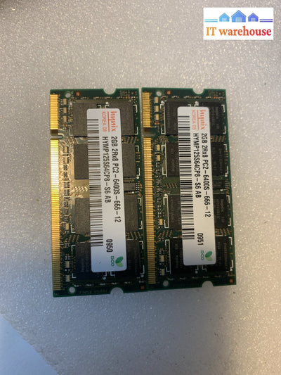 4GB (2×2GB) Hynix DDR2 800MHz PC2-6400 SO-DIMM Laptop RAM  iMac 2007-2008