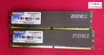 4GB (2x 2GB) Patriot Memory PDC34G1333LLK DDR3 1333MHz Memory Module