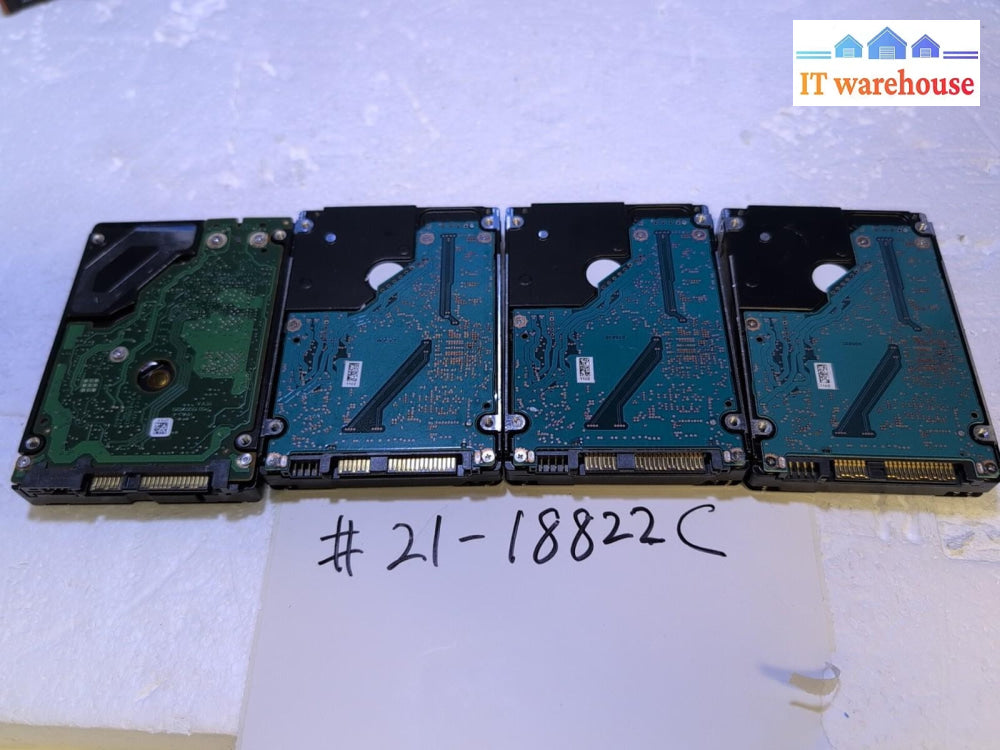 4x 81Y9670 IBM 00FN460 300GB 15K 6GBPS 2.5" SAS SERVER HDD Tested -