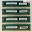 (4x 8GB) Samsung DDR3-1600 PC3L-12800R 1Rx4 RDIMM ECC Server RAM M393B1G70QH0 ~