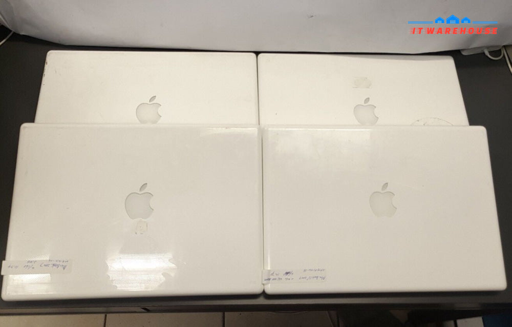 - 4x Apple 13" MacBook 2006 A1181 2.0GHz/2GB/120GB OSX10.7 (No Battery, No AC)