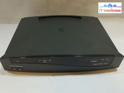 -4x CISCO 800A SERIES Cisco 837 ADSL Ethernet DSL Broadband 4-Port Router W/AC@@