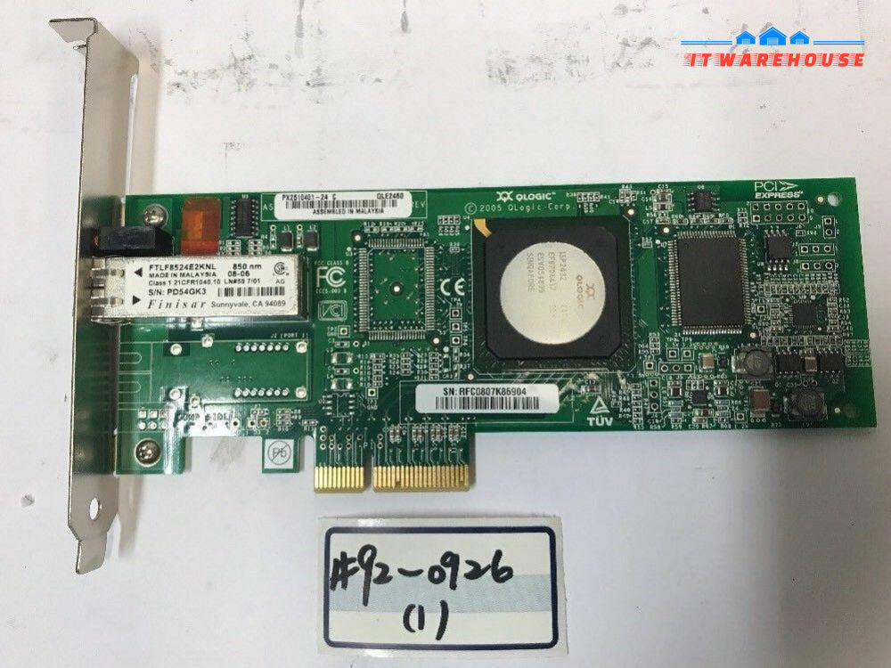 4x DELL Genuine | QLE2460 | PX2510401 / High Profile -