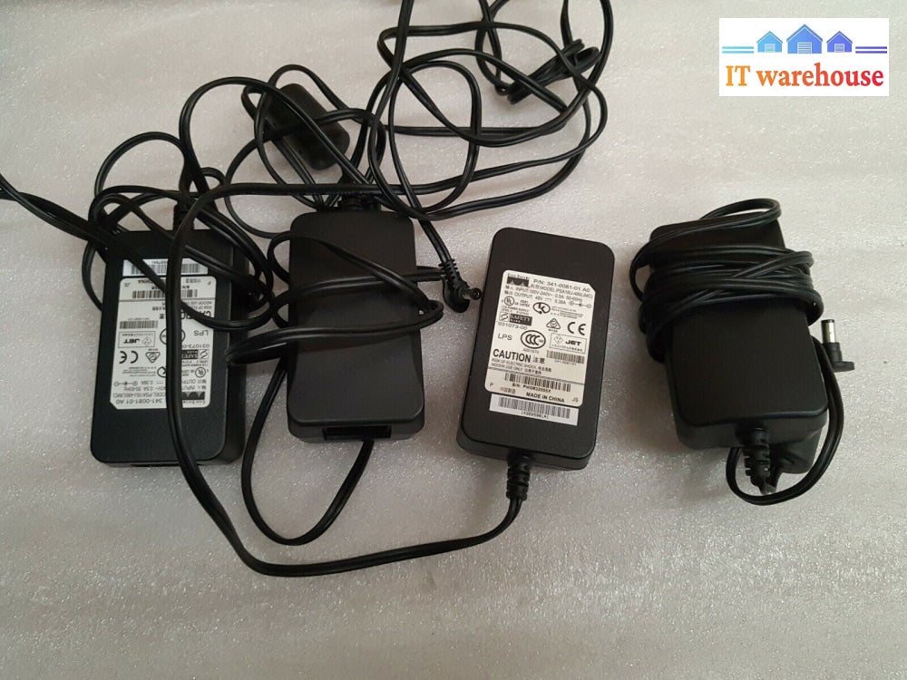 - 4x Genuine CISCO PSA18U-480  POWER SUPPLY For 7965 79xx, 48V 0.38A AC adapter 