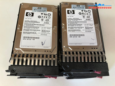 ~ 4x HP 72GB 15K SAS EH0072FAWJA ST973452SS Hard Disk Drive With Tray 512743