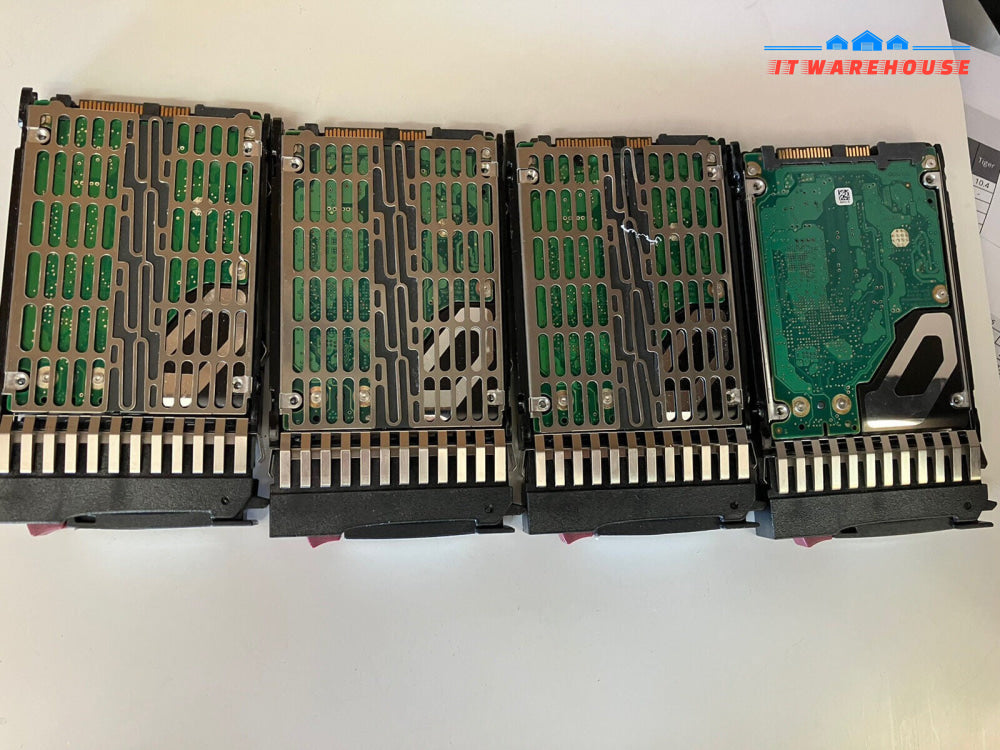 ~ 4x HP 72GB 15K SAS EH0072FAWJA ST973452SS Hard Disk Drive With Tray 512743
