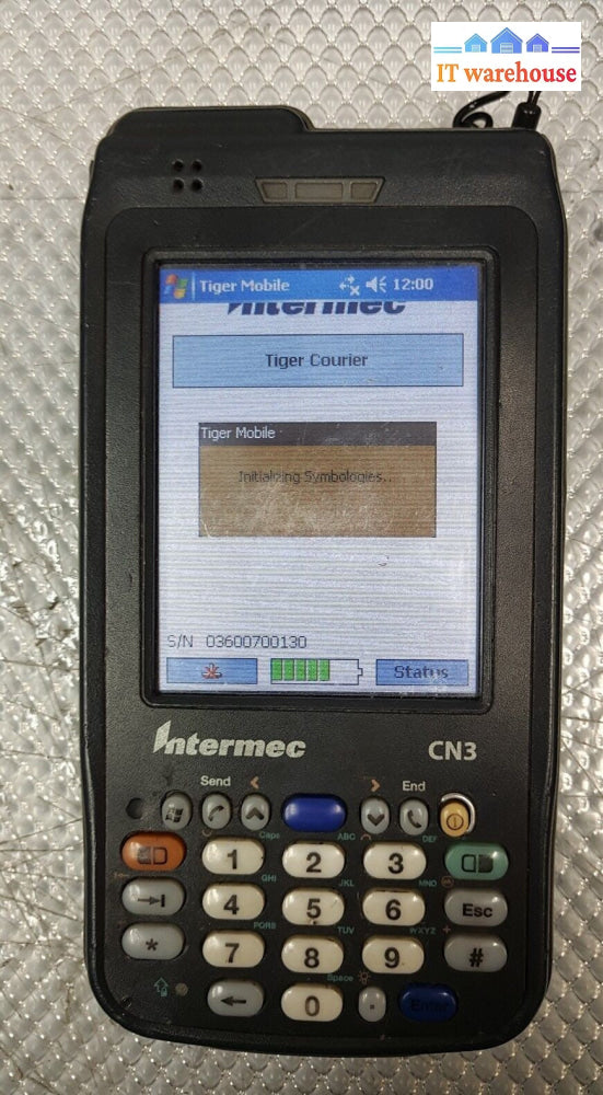 - 4x Intermec CN3 Barcode Scanner  Mobile Computer With Charger&4x extra battery