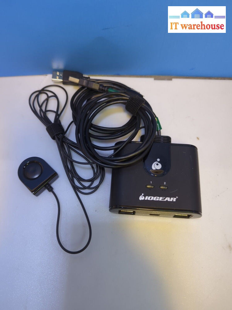 4x IOGEAR USB 2.0 4x2 Peripheral Switching Hub - 4 PC Share To 4 USB Devices -