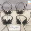 + 4X Microsoft Certified Usb Headset Headphones W/ Microphone Purple Color