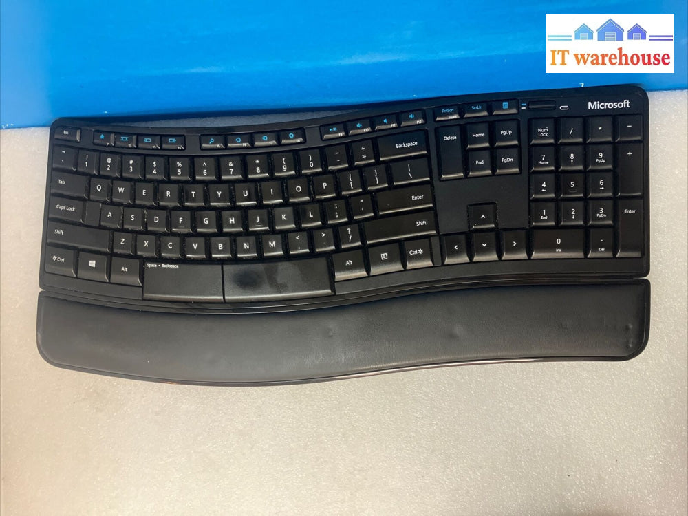 4X Microsoft Sculpture Comfort Wireless Keyboard Model 1531 (No Usb Receiver) ~