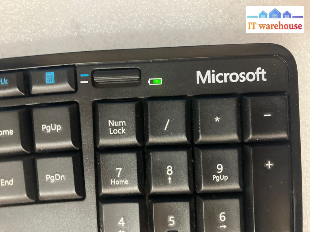 4x Microsoft Sculpture Comfort Wireless Keyboard Model 1531 (No USB Receiver ) ~