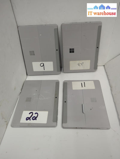 4X Microsoft Surface Go 2 1926 64GB  (CRACKED, AS IS, READ) -