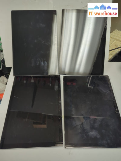 4x Microsoft SURFACE PRO 5 1796 i5-7300U/8GB (Cracked, Can't Boot , For Parts) -