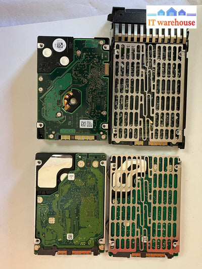 ~ 4X Mixed Brand Sas Hdd. Hitachi 900Gb 10K Hp 72Gb 2X Seagate 10K.3 146Gb