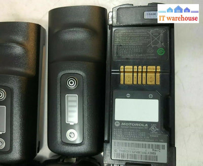 - 4x MOTOROLA ZEBRA BATTERY 82-111636-01 4800mAh, FOR MC9500, MC9590, Tested