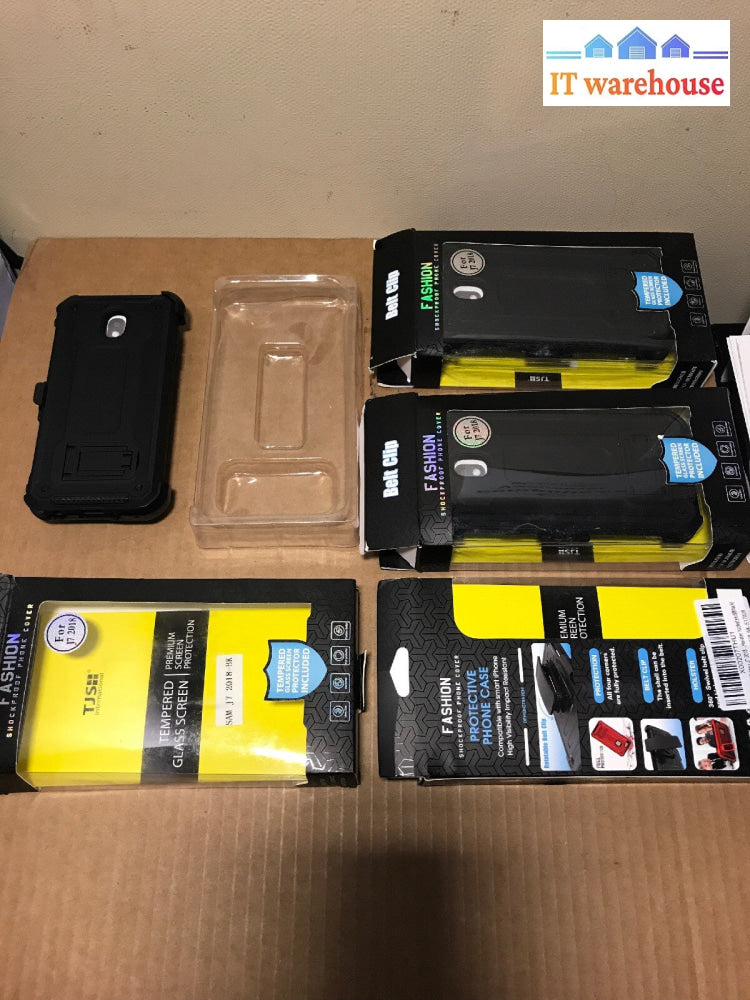 4x  Samsung Galaxy J7 2018/J7 Refine/J7 Star/J7 Eon/J7 TOP/J7 Aero/J7 Crown Case