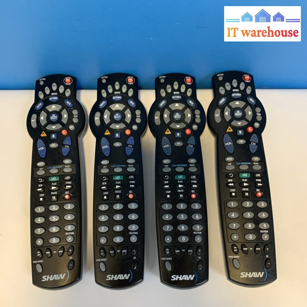 Shaw Cable Remote Control Program 4x Shaw cable TV box remote control – IT Warehouse Vancouver
