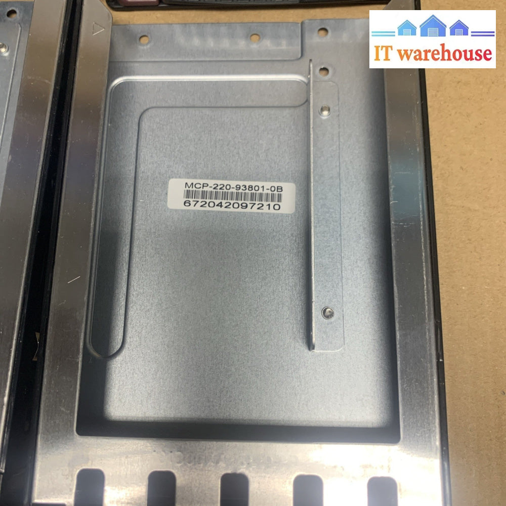 4x Supermicro 2.5''/3.5'' HD Hard Drive Caddy 01-SC93832 xx00c101 +screws  (Qty)