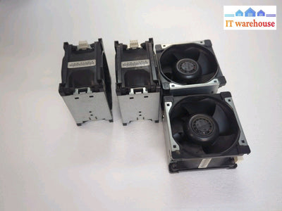 4x SUPERMICRO FAN-0133L4 80mm Hot-Swappable Middle Axial Fan -