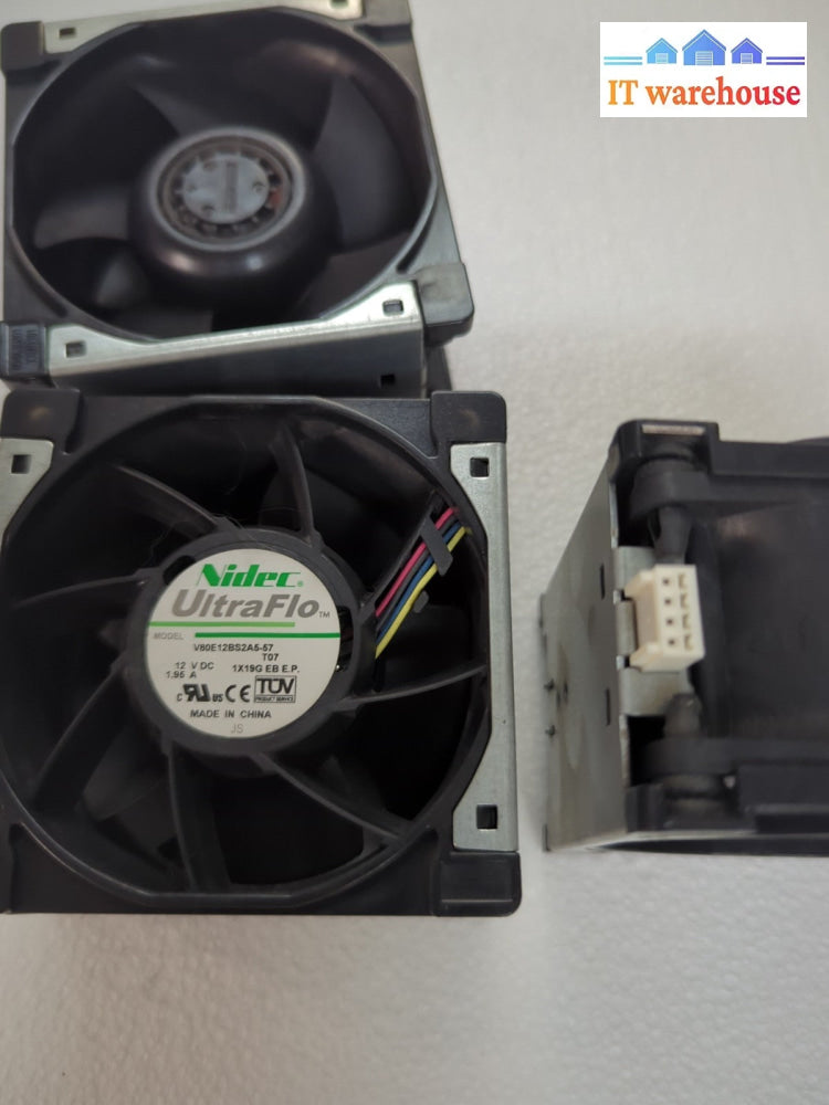 4x SUPERMICRO FAN-0133L4 80mm Hot-Swappable Middle Axial Fan -
