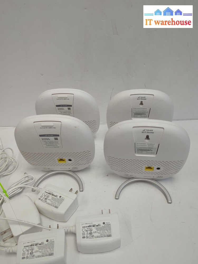 4x TELUS DWS Boost Wi-Fi Boosters With Charger Tested