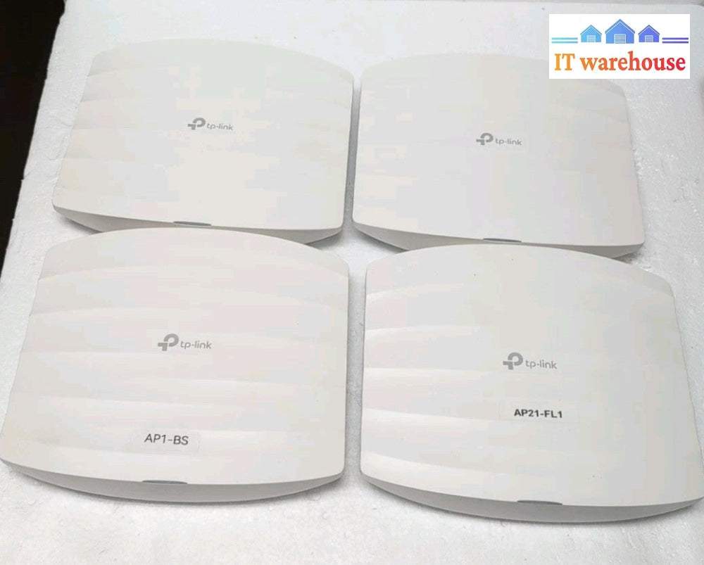 4x TP-Link EAP245 V3 | Omada AC1750 Gigabit Wireless Access Point (no mount)