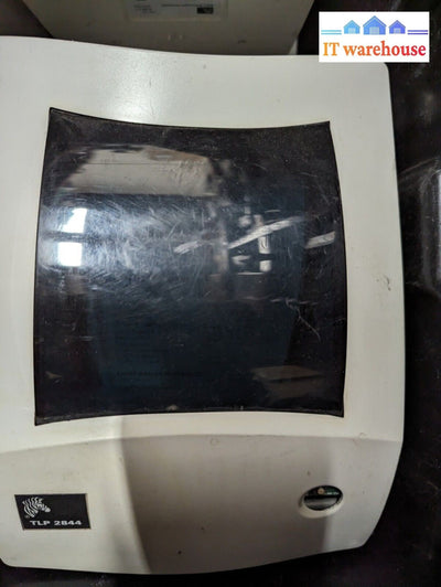 4x Zebra TLP2844 TLP 2844 Thermal Label Barcode Printers (No AC Adapter,AS IS) -