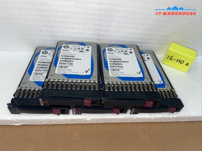 5 x HP 100GB SAS 6G 2.5'' SSD 632429-001 +Tray 500223-001 (1000 days remaining)