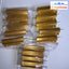 50 X 100W 0.1/.22/1.5/3/4/Ohm Shell Power Aluminum Case Wirewound Resistor