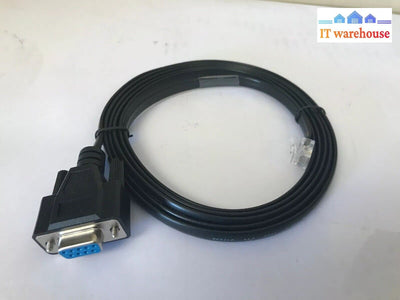 50 x DB9 rs232 to 6P6C serial communication cable  (2M, 6.5 FT)