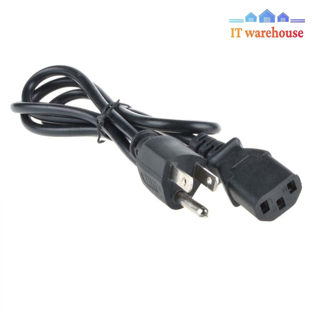 50 x Used 6ft Desktop computer  Power Cord Cables (US/Canada Plug 3 Prong)