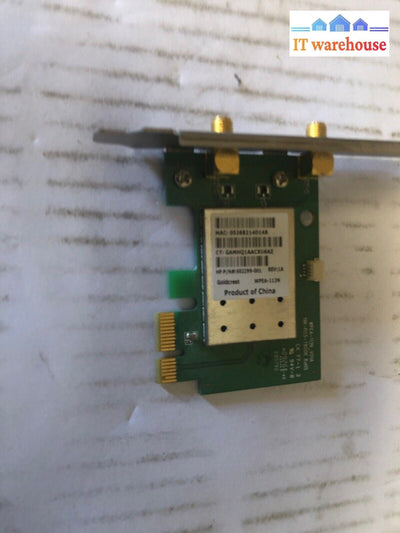 * 502299-001 Goldcrest WPEA-113N 802.11a/b/g/n PCIe Wireless Card - NO ANTENNA