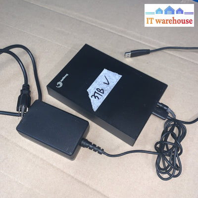(53 days used only) Seagate 1D7AP4-500 4TB External USB Hard Drive Black