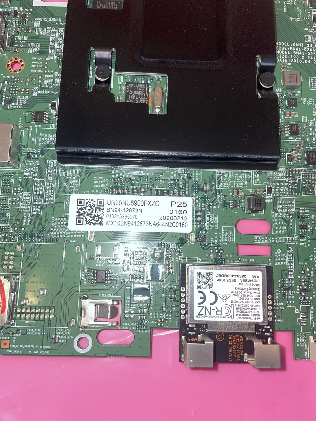 BN94-12873J BN97-15333F Main Board Samsung UN65NU6900FXZC UN65NU6080FXZA