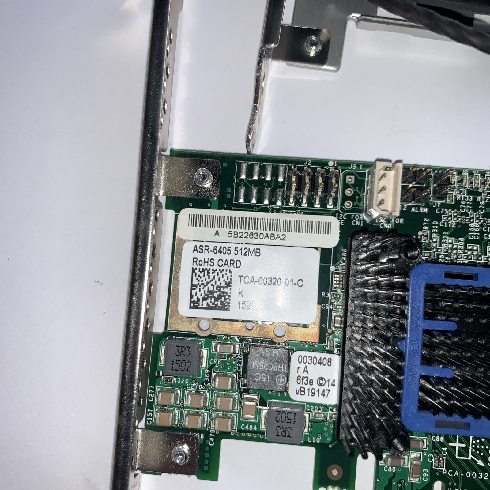 Adaptec ASR-6405 4x SAS/SATA 6G RAID CONTROLLER 512MB PCIe card +battery