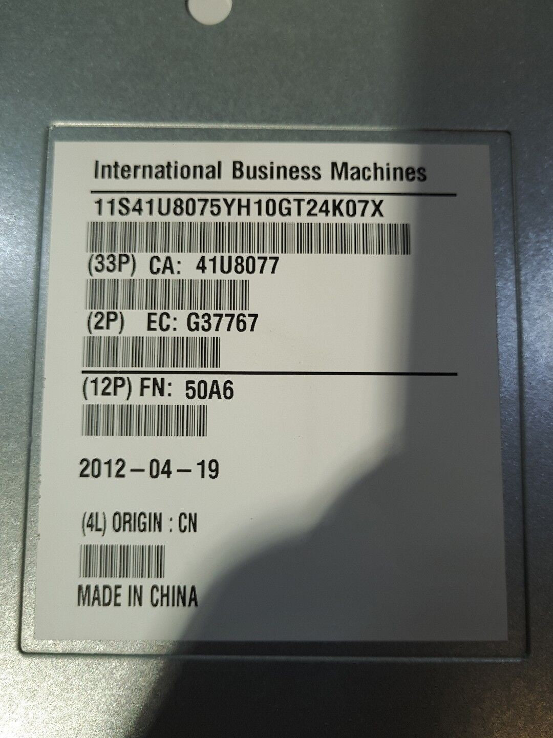 - IBM 41U8076 SPCN EMC CARD 41U8077