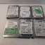 🔥 LOT of 6 Mixed Brand 500GB～750GB 2.5" SATA LAPTOP HDD (1000days Remains) -