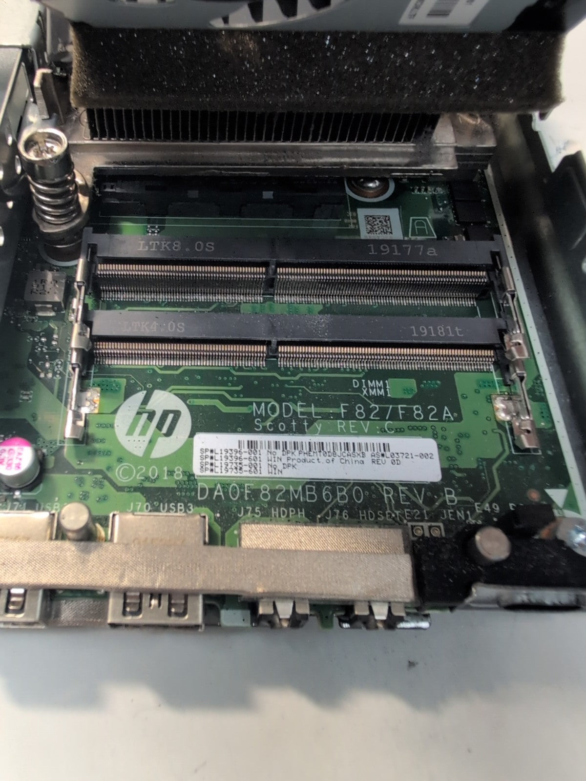 🔥HP EliteDesk 705 G4 Mini-PC  Ryzen 5 Pro 2400GE CPU W/AC (NO RAM, NO SSD) -
