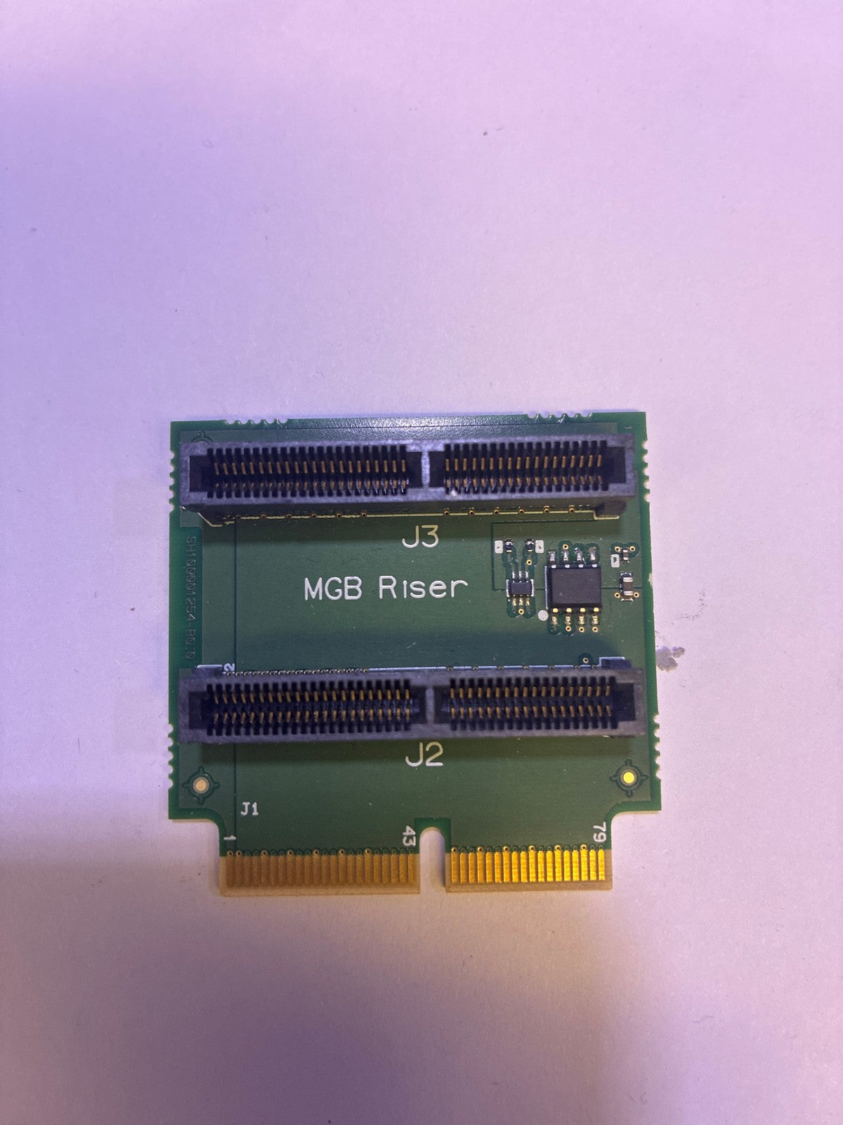 🔥 MGB Riser Board PCB SH100001253 R0.0 with Edge Connector H168963