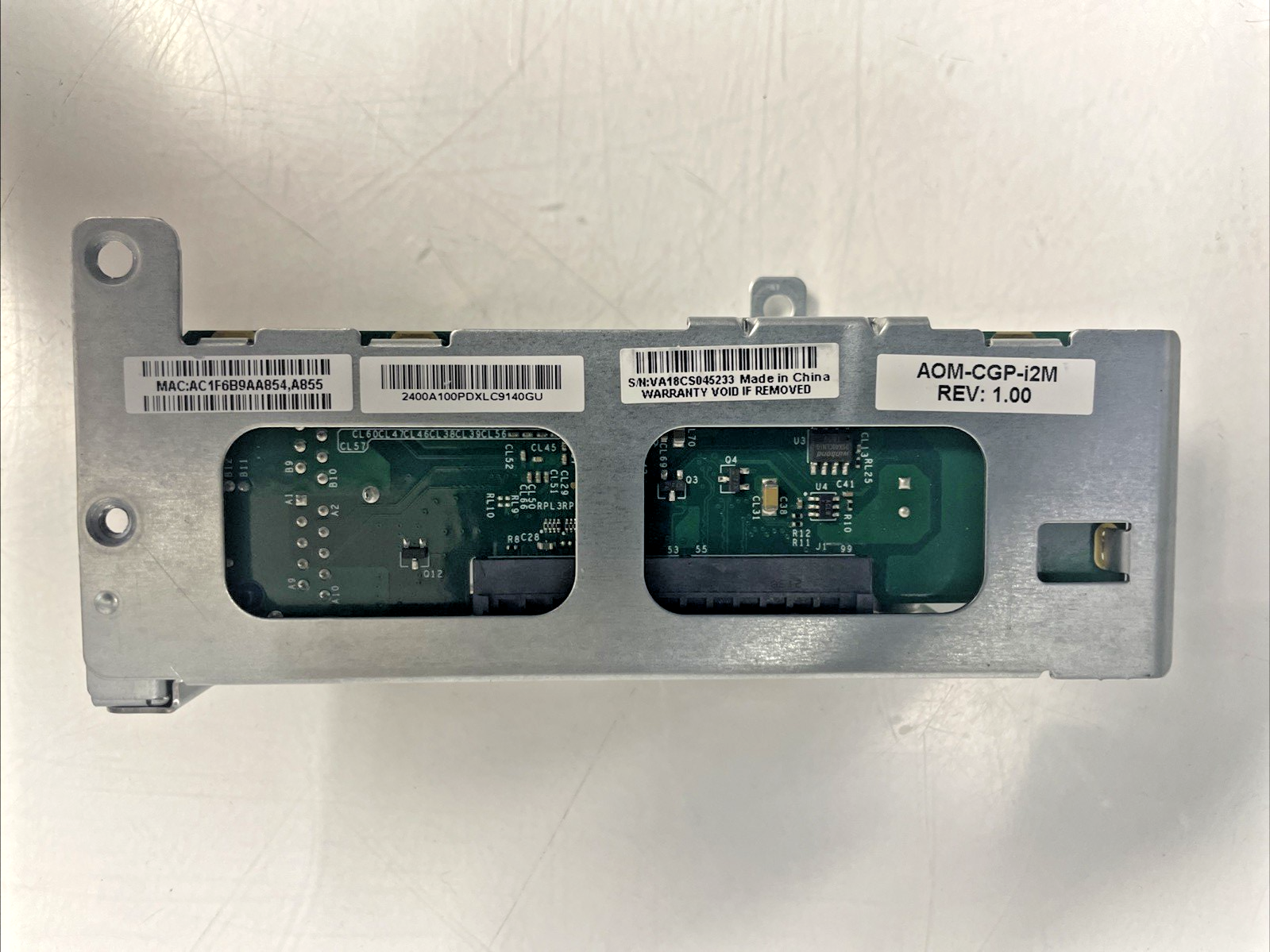 SuperMicro  Gigabit PCIe x4 Ethernet Adapter Card AOC-CGP-i2M +
