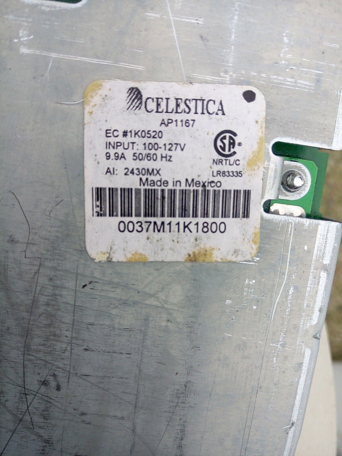 * Lexmark Optra T610 Low Voltage Power Supply Unit PSU ap1167 11k1800